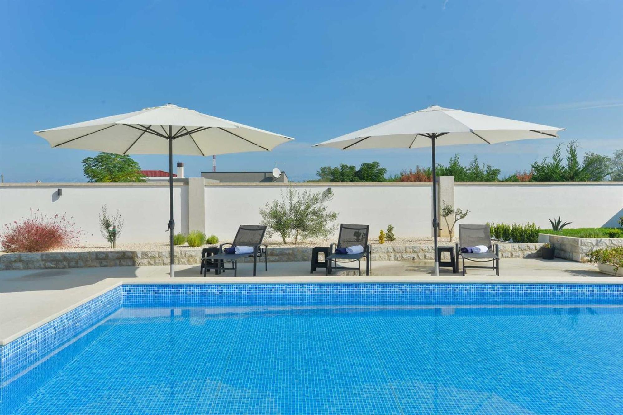 Villa Miranda With Pool Zaton  Exteriör bild
