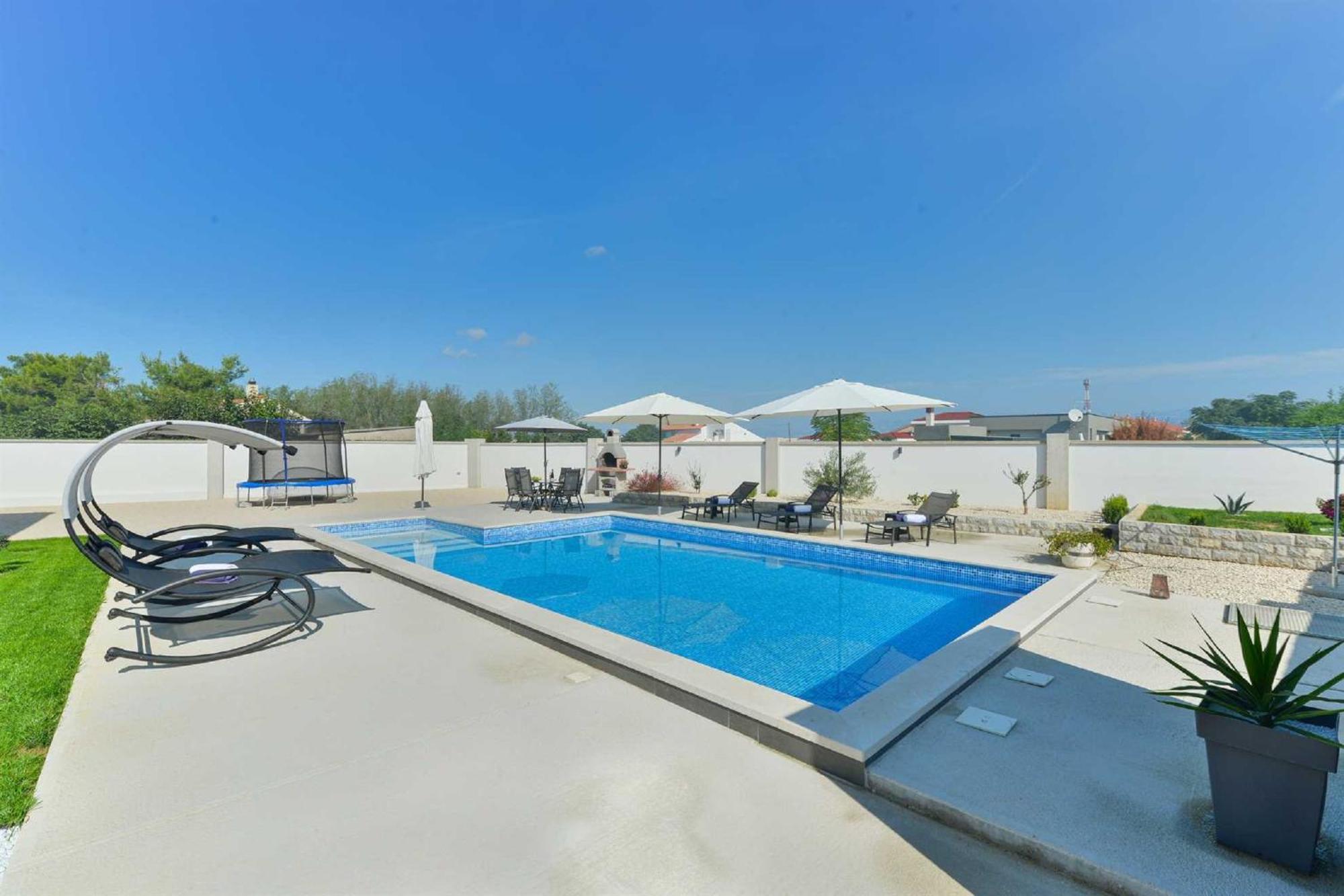 Villa Miranda With Pool Zaton  Exteriör bild