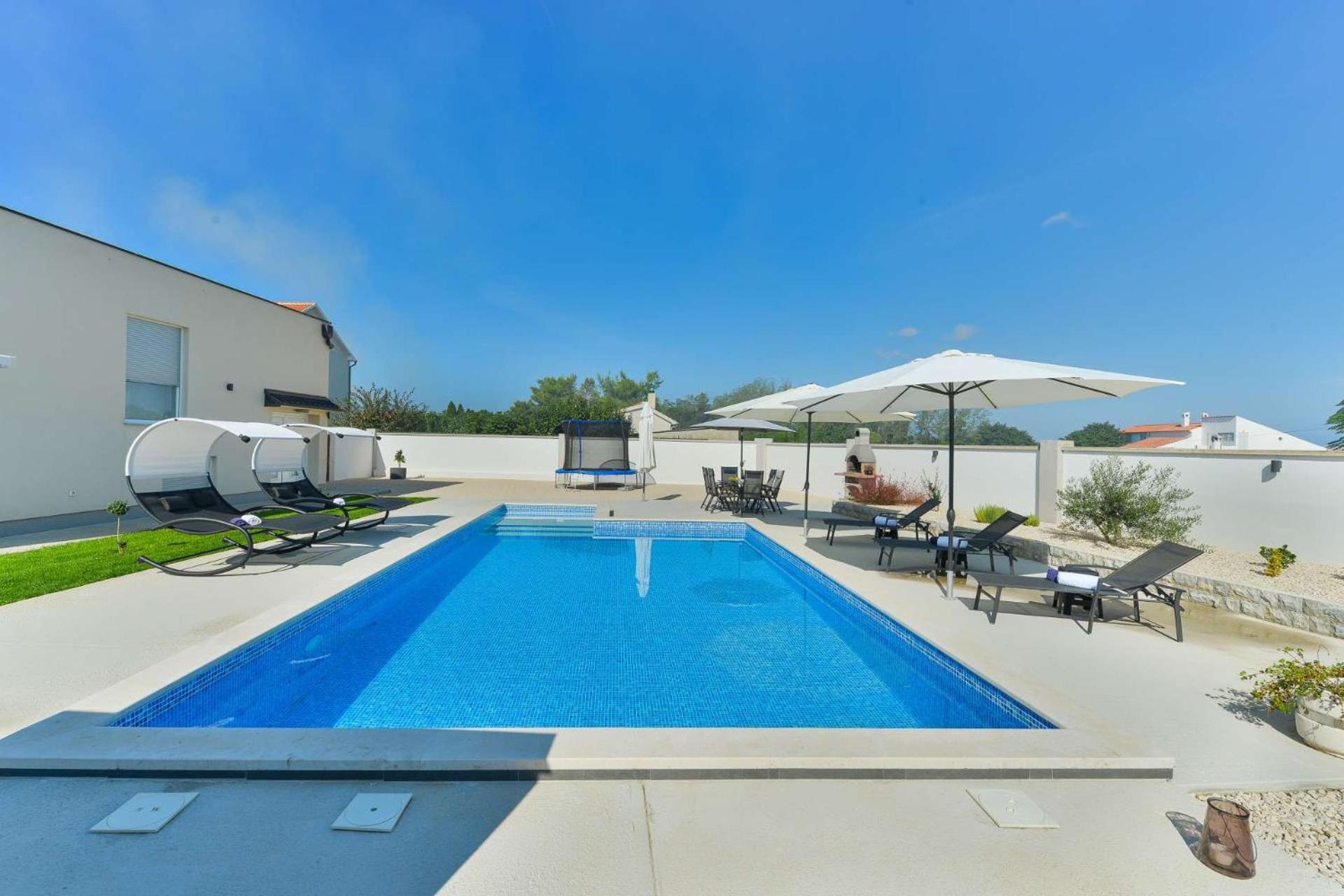 Villa Miranda With Pool Zaton  Exteriör bild