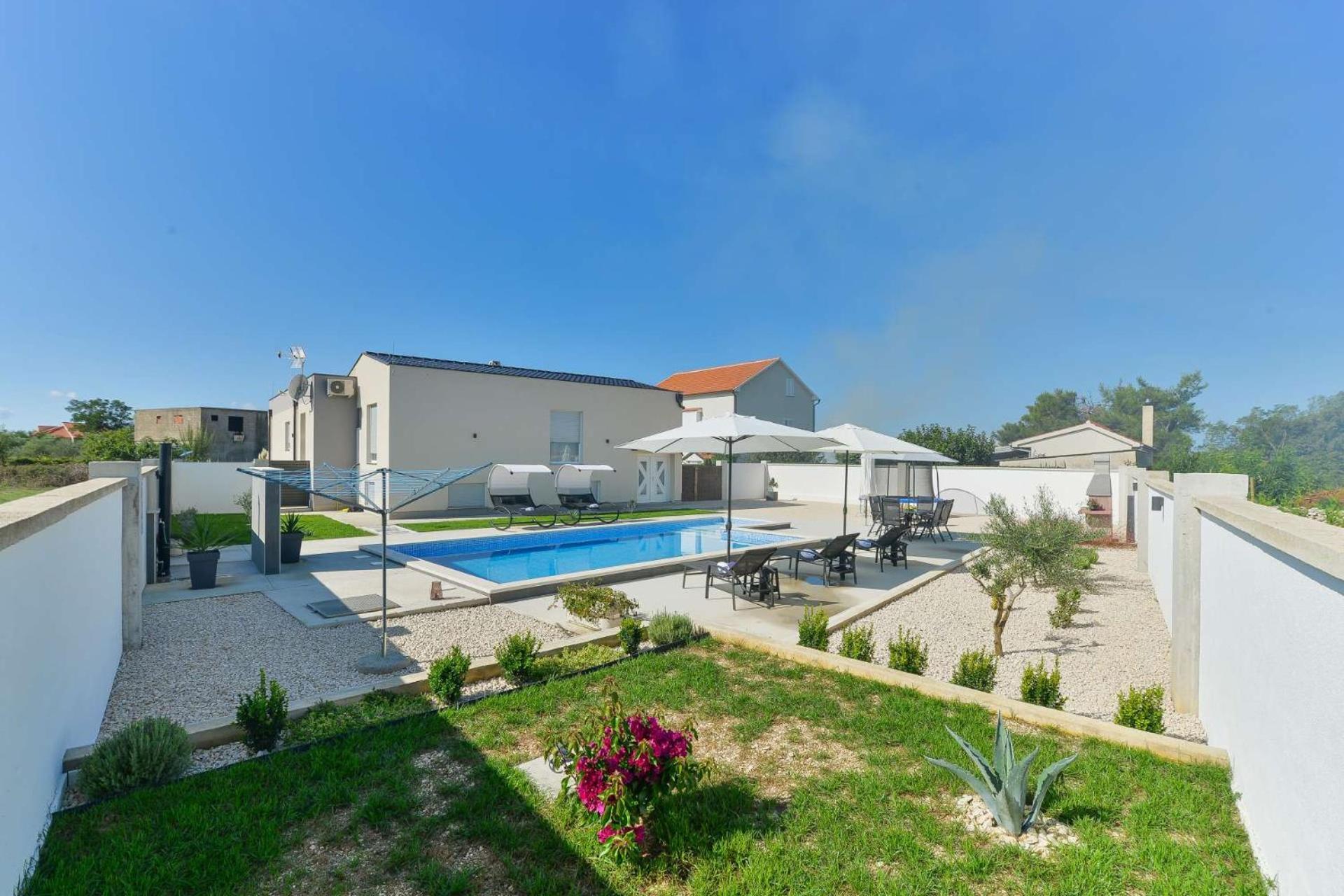 Villa Miranda With Pool Zaton  Exteriör bild