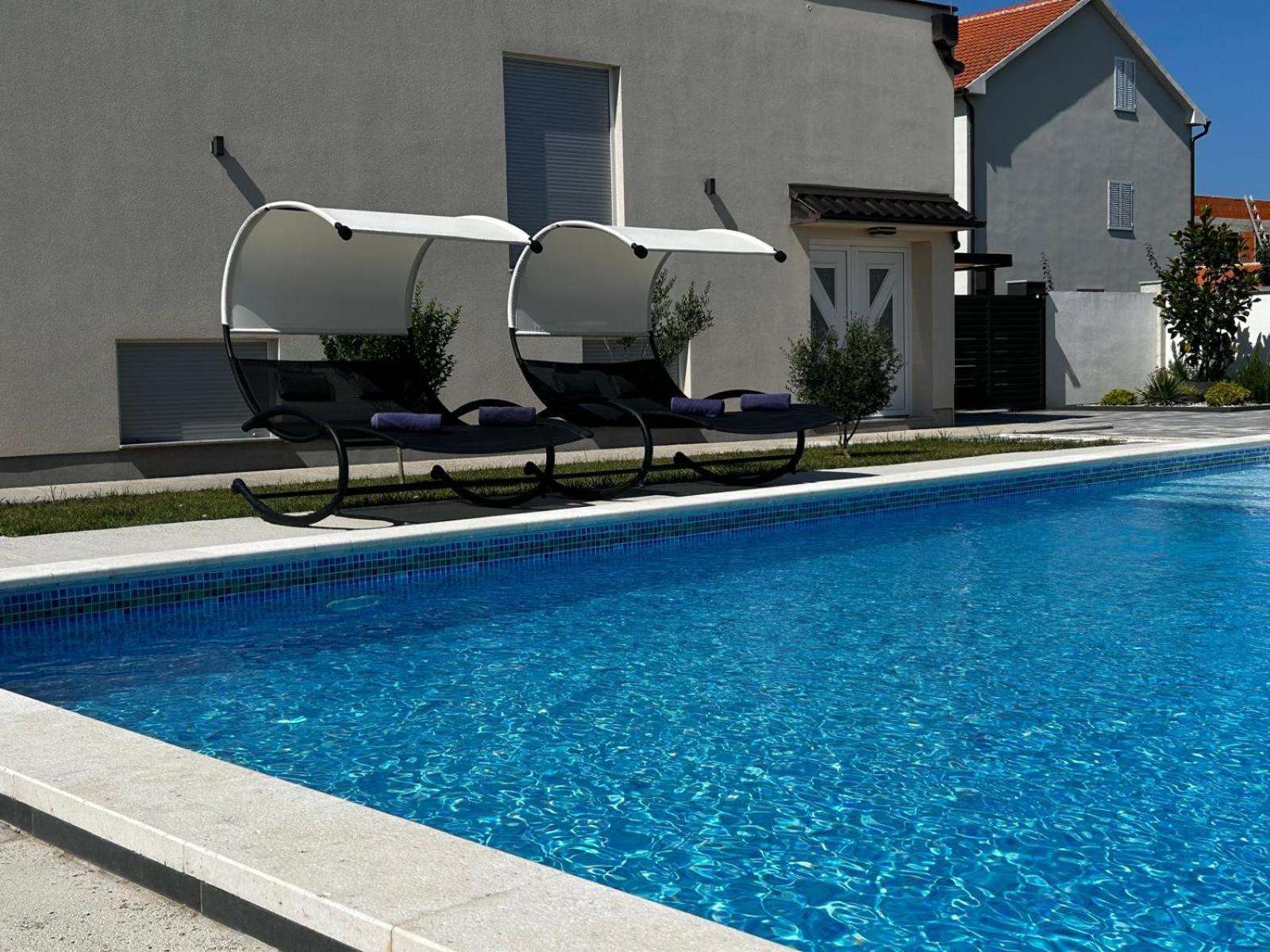 Villa Miranda With Pool Zaton  Exteriör bild